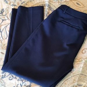 Navy blue slacks